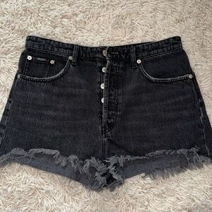 Zara Button Front  Shorts